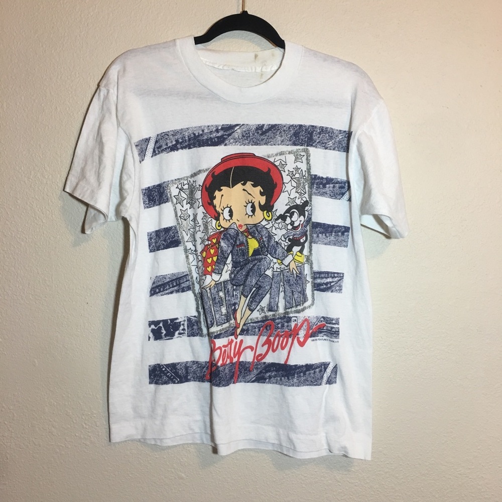 Vintage 1989 Betty Boop Graphic Tee t-shirt